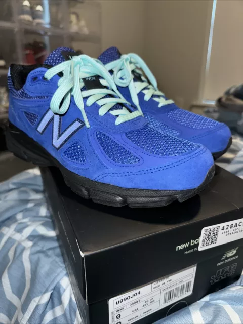 New Balance Joe Freshgoods 990v4 Made in USA Pack Keisha Blue Size 9