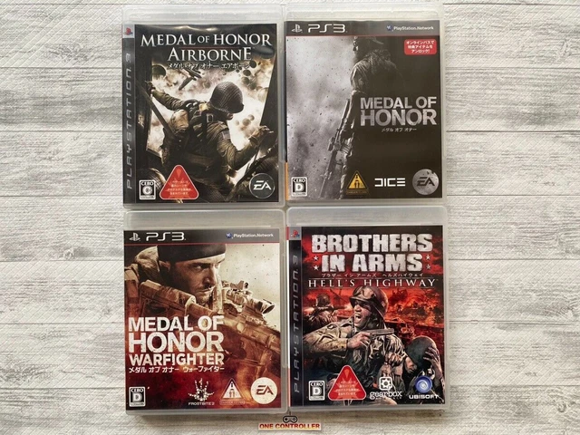 SONY PS3 MEDAL of Honor Airborne Warfighter Brothers In Arms
