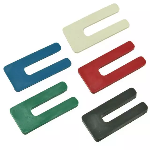 1.5mm 3.2mm 5mm 6.4mm 10mm Window Packers Packing Shim Horseshoe Plastic