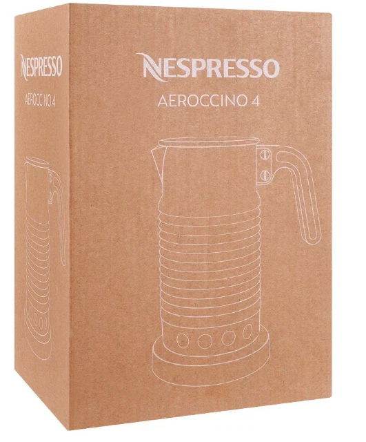 NESPRESSO AERROCINO 4 Milk Frother Slim Base Dishwasher Safe Newest