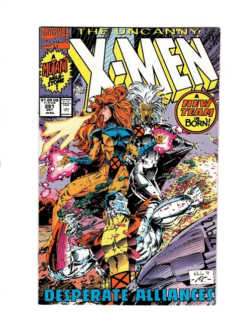 The Uncanny X-Men #281 in VF-NM Condition (Marvel, Oct. 1991)
