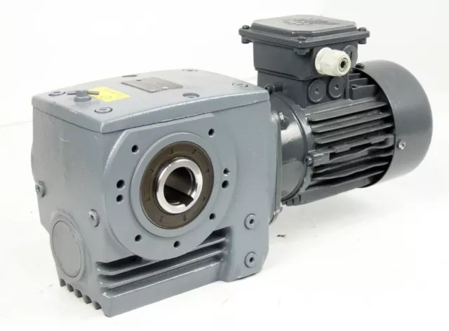 Getriebebau Nord SK 71 L/4 E-Motor 0,43kW + SK 12063AZ F Getriebe i=183,60 -used