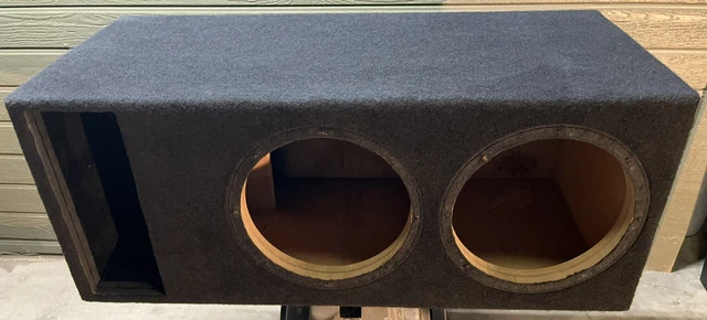 CUSTOM PORTED SUBWOOFER Box Enclosure for 2 12