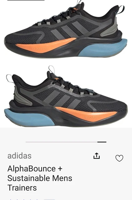 MENS USED ADIDAS Alpha Bounce trainers size 10 37.00 PicClick UK