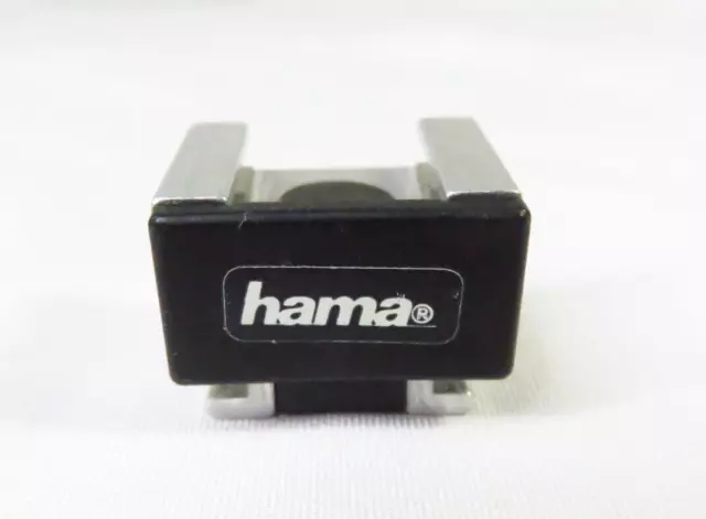 Hama Hot Shoe Adapter Centre Can Connect Cable Flashguns to Hotshoe Camera