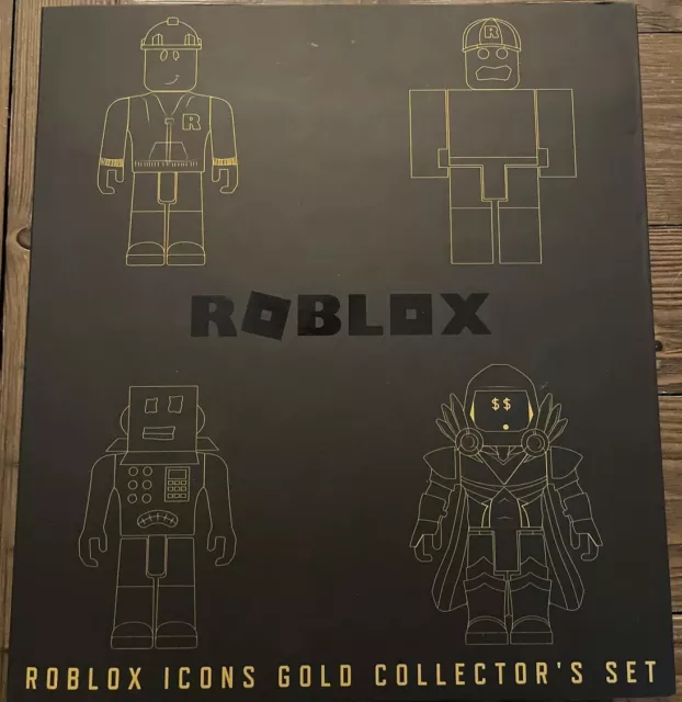 Roblox Golden Mr. Robot Virtual Item *CODE ONLY* 15th Anniversary Big Head  Gold