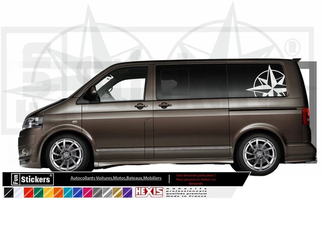 Autocollants en vinyle pour VW Transporter T5 T6 T4 Autocollants en vinyle pour VW Transporter T5 T6 T4