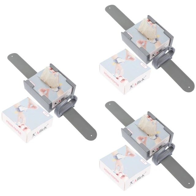 3 Sets Tragbares Handgelenk Dauerwelle Sport DIY-Werkzeuge Perm Ende Wickeln