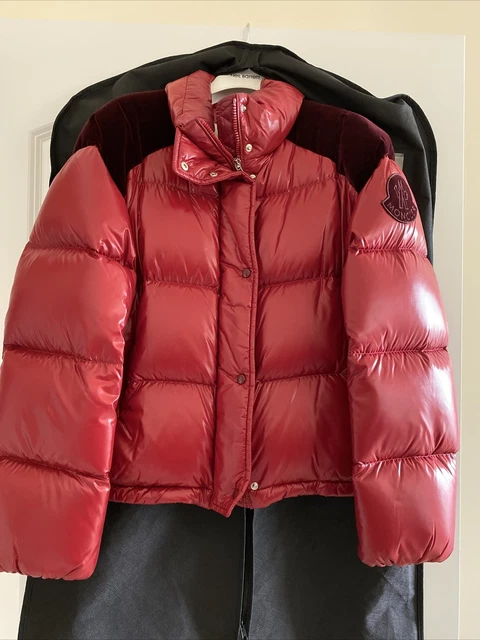 MONCLER GENIUS 2 Moncler 1952 Red Chouette Down Jacket Size 0