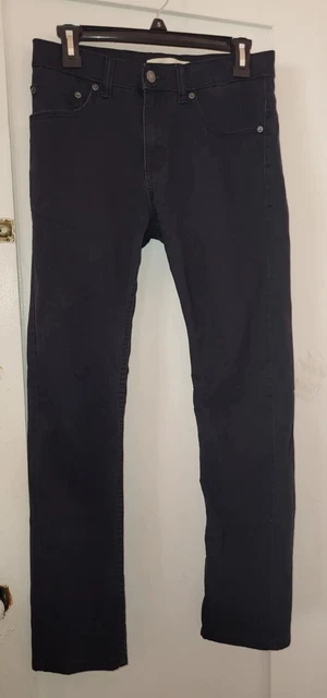 Levis 511 Slim Sz 18reg 29x29 Color Black Pants (Teen Size)