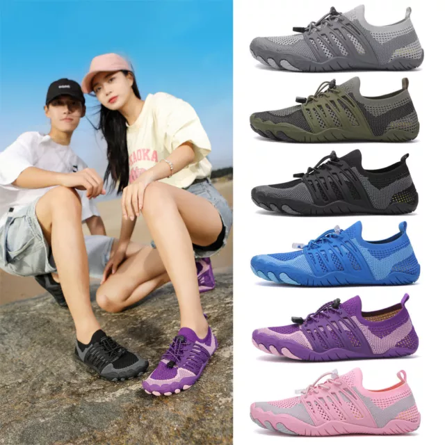 2024 Herren Damen Barfußschuhe Strand Wasserschuhe Ultraleicht Laufschuhe Sommer