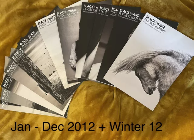 Black and White photography magazine - 13 Issues From 2012