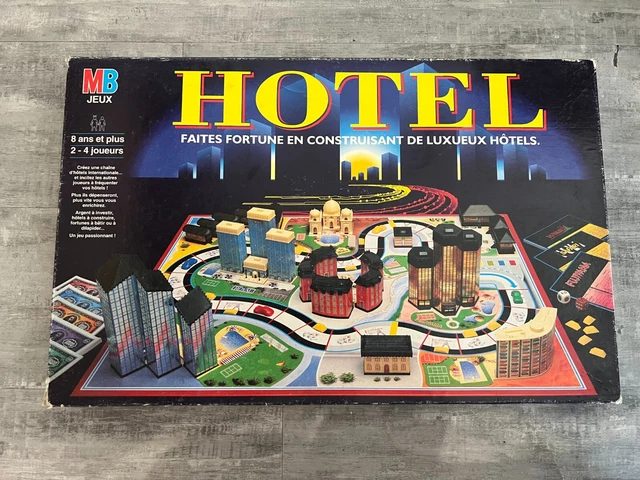 HOTEL Board Game - Spare Game Pieces & Parts, MB Games 1986