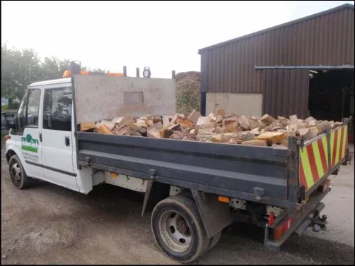 Pick-Up Load Tipper - Part Seasoned Logs Firewood Timber Wood Midlands