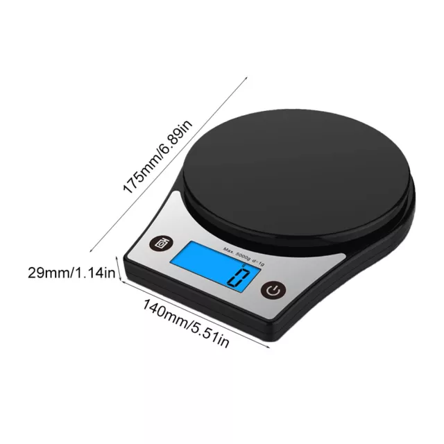 1pc Battery-powered High Precision 0.1g Kitchen Scale For Baking