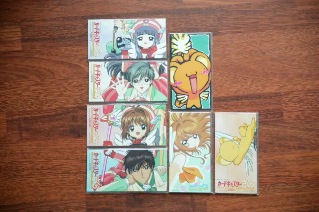 Card Captor Sakura 7x SINGLE CD 8cm COLL. JAPAN ANIME SOUNDTRACK Cardcaptor CCS