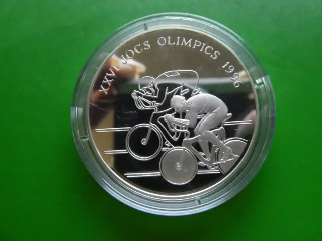 Andorra, 10 Diners, 1994, Olympiade 1996 - Radrennen, Silber, PP