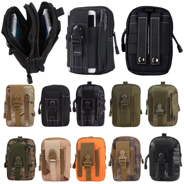 Tactical Molle Pouch Belt Waist Pack Military Fanny Bag Phone Pouch Storage Bag