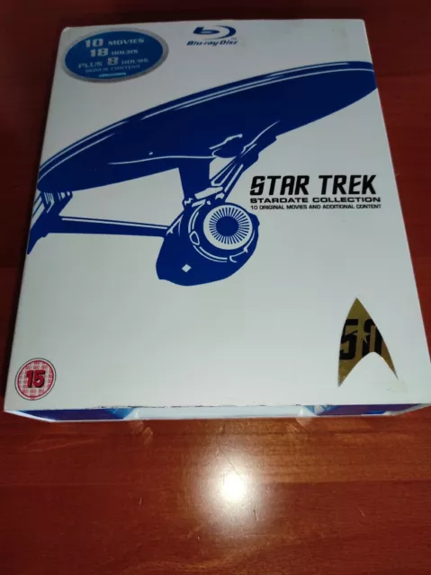 * Coffret Integrale Des 10 Films Star Trek ( 12 Blu Ray ) Tous Avec Vf