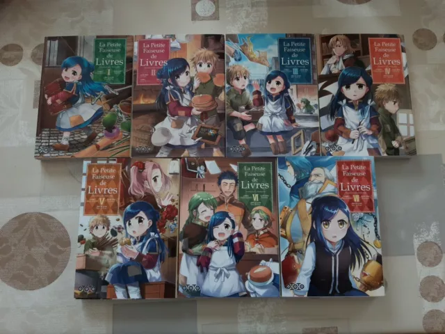 Lot Mangas - La Petite Faiseuse De Livres - Arc 1 - Tomes 1 à 7 - Ototo