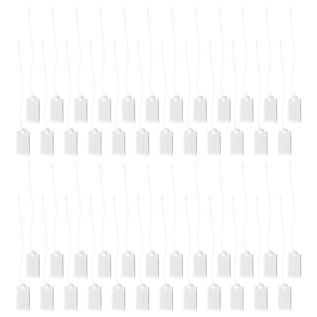 200Pcs Hanging Price Labels Display Label Marking Tags Multi-use Jewelry Tags
