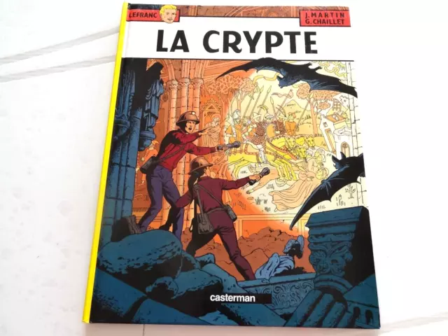 Bd : Album Lefranc , Tome 9 : La Crypte