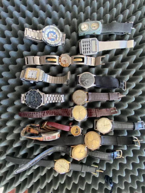 lot de montres vintage diver