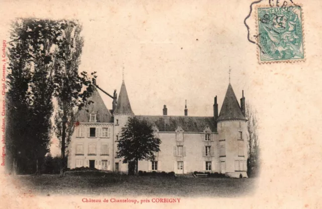 CPA 58 - GUIPY (Nièvre) - Château de Chanteloup, près Corbigny