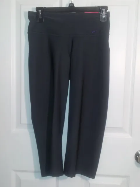 Nike Principle Dri-FIT Dark Grey Women's Capris Pants - Size XS