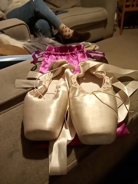 Ballet Shoes Size 4.5 In Bag Sansha Infanta