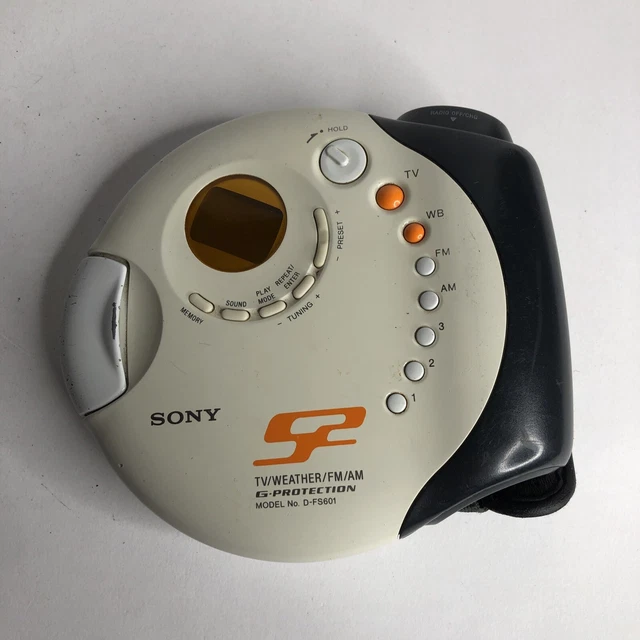 Sony Sports S2 CD Walkman/Discman DFS601 Portable CD Player Weather FM/AM Radio Home Audio