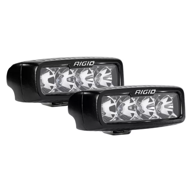 RIGID 905213 SR-Q Series PRO LED Light Pod Single Row SPOT Projection Pair x2