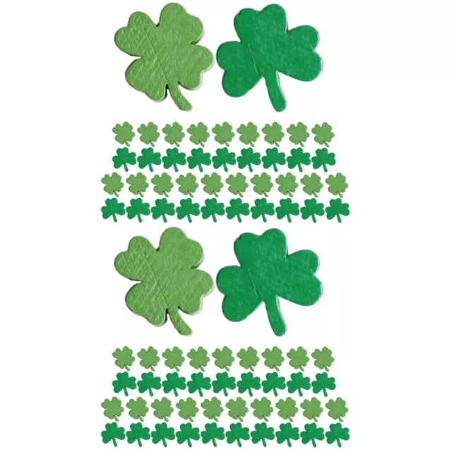 80 Pcs DIY Jewelry Beads Saint Patrick's Day for Making Manual Wooden