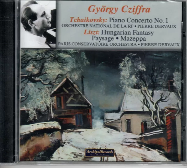 Tchaikovsky - Piano Conc No 1 - Liszt - Cziffra - Paris - Dervaux 1957