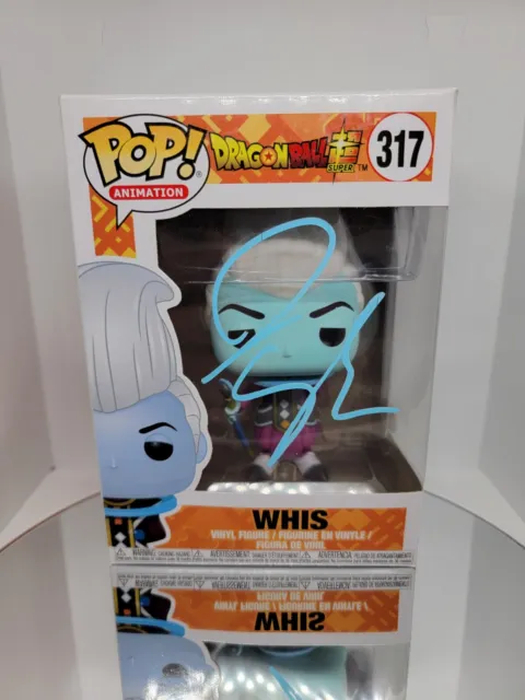 Dragon Ball Super Funko Pop! 317 Whis Signed By Ian Sinclair (JSA)