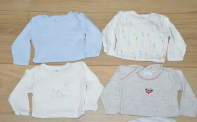 Lot 7 bodies manches longues PETIT BATEAU ENVOG ABSORBA 3 mois naissance 2