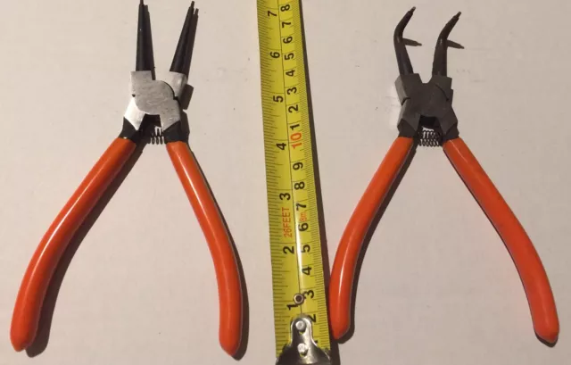 PLIERS CRAFT TOOLS LONG NOSE + COMBI PLIER INDUSTRIAL 4 pieces jewellry craft