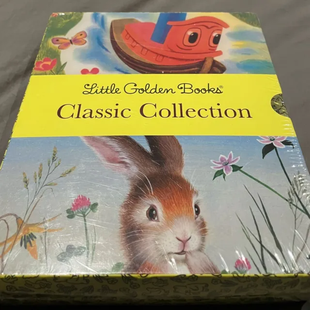 Little Golden Books Classic Collection Box Set - 10 Books - New And Sealed