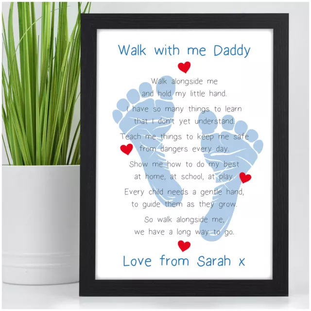 DADDY DAD GRANDAD UNCLE Personalised Fathers Day Gifts for Him from Daughter Son