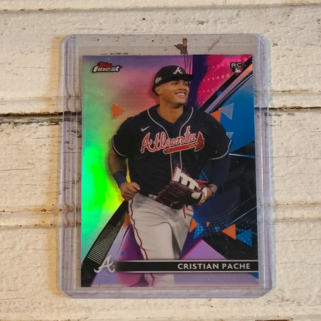 2021 Topps Finest #97 Christian Pache Rookie Refractor RC