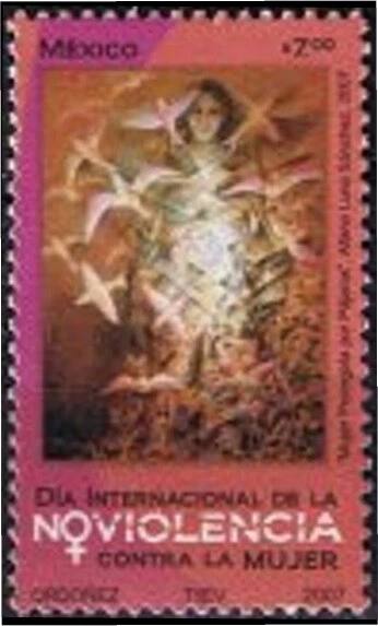 Mexico 2329 2007 Day World Of Fight against The Violence A Women -