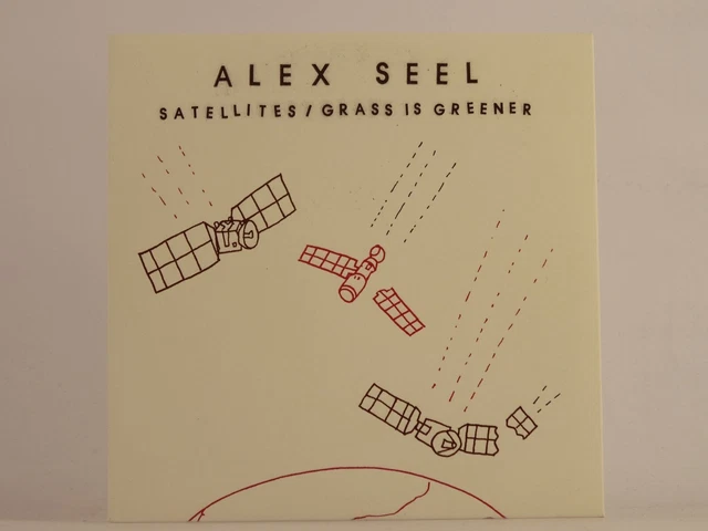 ALEX SEEL SATELLITES (K81) 2 Track Promo CD Single Card Sleeve BALLYMORE