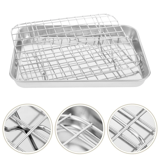 Vassoio Per Arrostire Jalapeno E Peperoncini TableCraft Serie Barbecue - Acciaio Inox