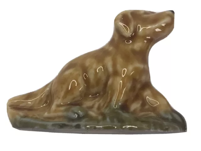 Wade Whimsie Setter Dog Collectable Ceramic Vintage Figure Figurine Miniature