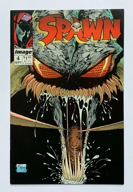 Spawn #4. Includes in tact coupon RARE (Image 1992) NM Condition Classic.