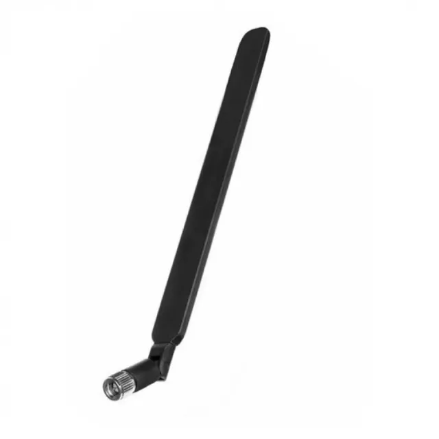 JARFT Antenna WiFi 2x2 MIMO 2.4/5 GHz omnidirezionale, M2M / IoT, connettore RP-SMA, alloggiamento IP65, IEEE 802.11 a/b/g/n/ac/ax (bianco, 2 cavi antenna da 150 cm
