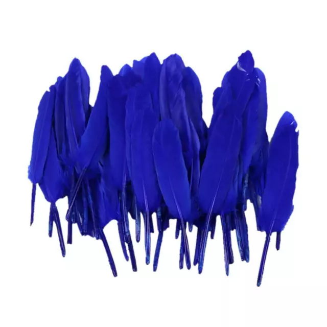 50pcs Goose Feathers Trims Material Feathers Millinery