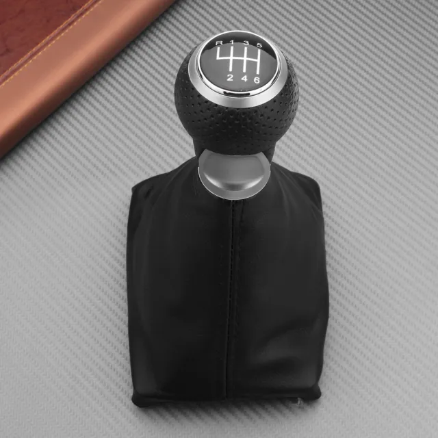 Car Gear Shift Knob Gaitor Boot PU Leather For Audi A4 S4 B8 8K S-Line UK