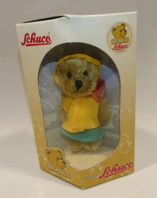 Original Schuco BEARLI Girls - Packaging for Collectors Collector's Bear - Yellow