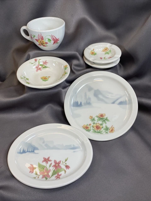 Great Northern Railroad Syracuse Chia Lot of 6-Please Read